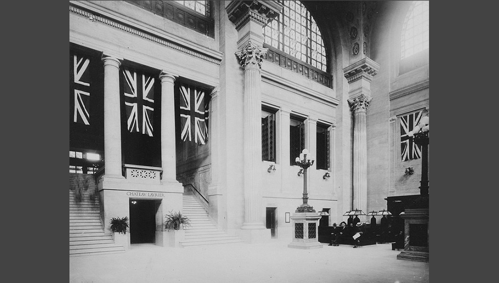 Grand Trunk Central Station Interior, Tunnel to Chateau Laurier