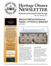 Heritaget Ottawa Newsletter Cover (May 2025)