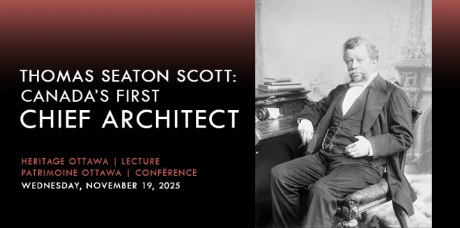 Thomas Seaton Scott: Canada's First Chief Architect (Photo: Topley/LAC/A-210518