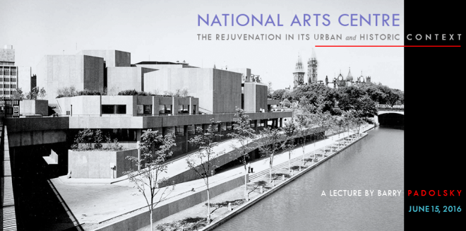 Ottawa's National Arts Centre adjacent to Rideau Canal