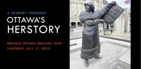 Nellie McClung, one of the Women are Persons Sculpture, Ottawa | Nellie McClung, du sculpture Les Femmes song des personnes, Ottawa