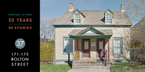 Heritage Ottawa 50 Years | 50 Stories - 171-173 Bolton Street